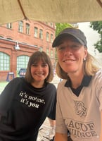 Andreea from Talent Crunch and Isabel from Satellite Talent